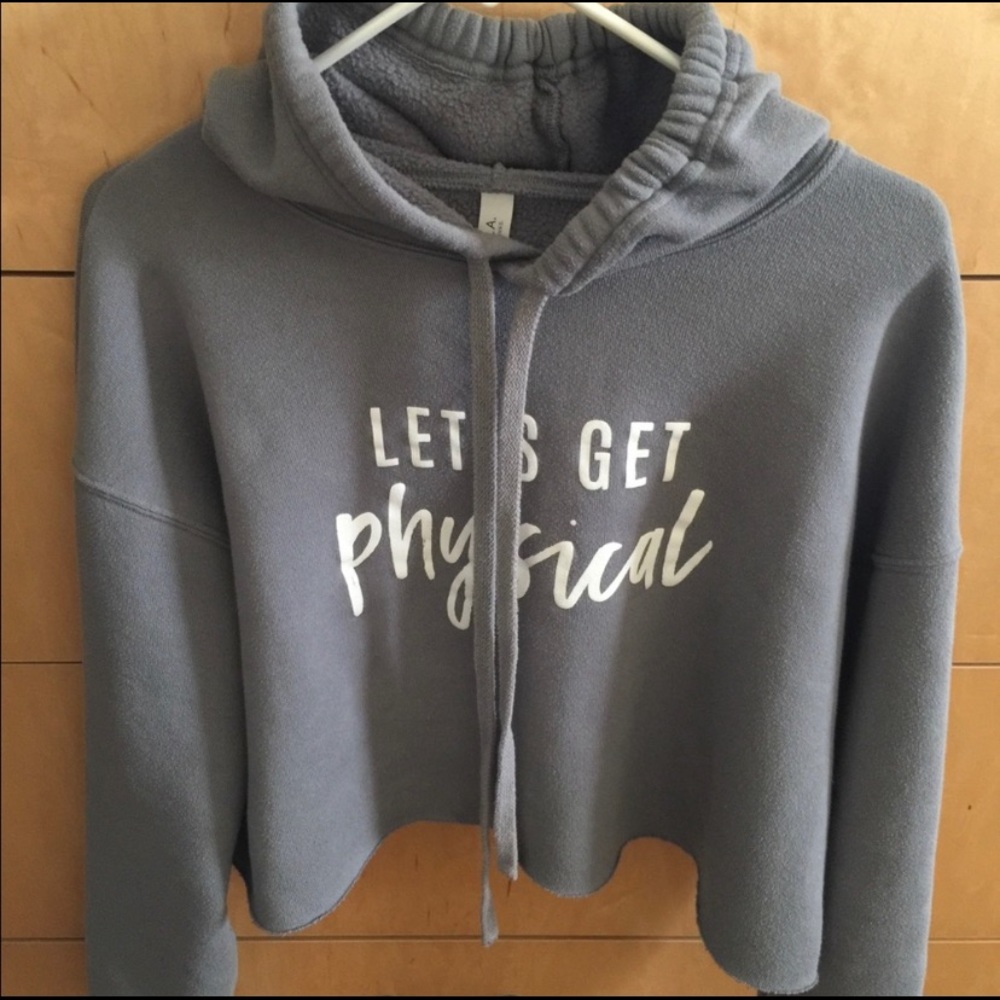 Tone It Up TIU Cropped Hoodie size M